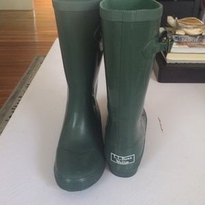 L.L. Bean Green Wellies