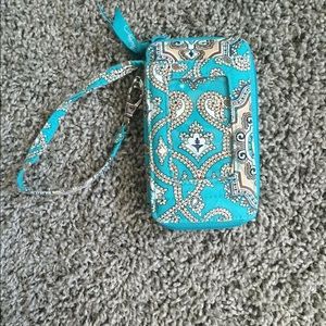 Vera Bradley phone wristlet