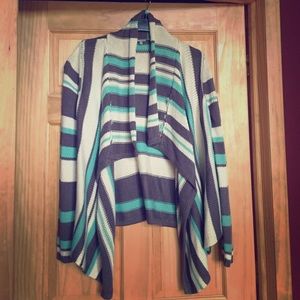 Striped Knit Cardigan