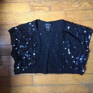 Forever 21 Sequin Shrug