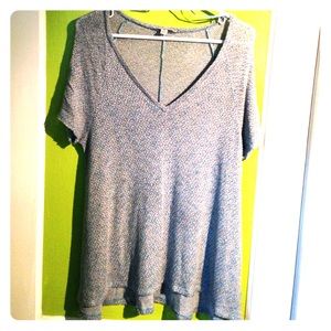 Light blue sweater Tee