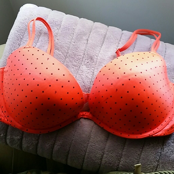 Pink pushup bra!