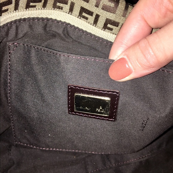 SOLD ✔️✔️ Authentic Fendi brown zucca - Picture 4 of 4