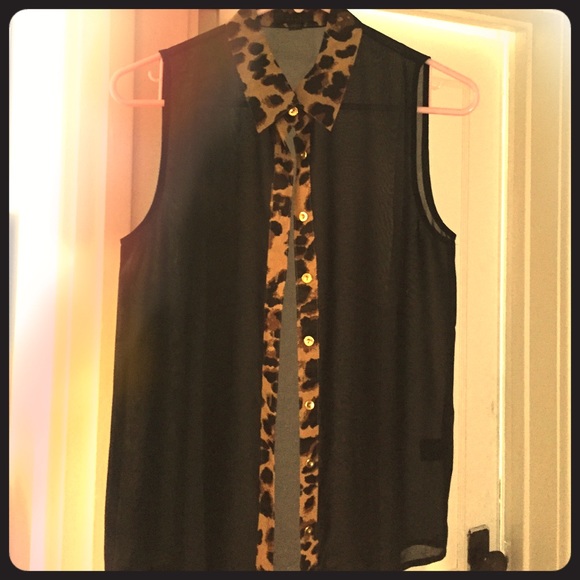 Leopard Blouse‼️