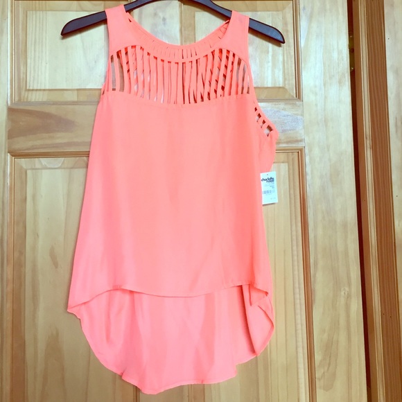 Bright Coral Tank Top