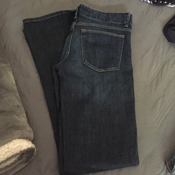 Gap Dark Jeans - Perfect Boot Size 28/6L