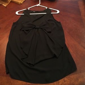 Black blouse from IN studio.