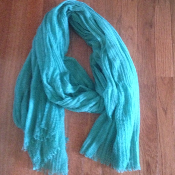 Ann Taylor see green scarf