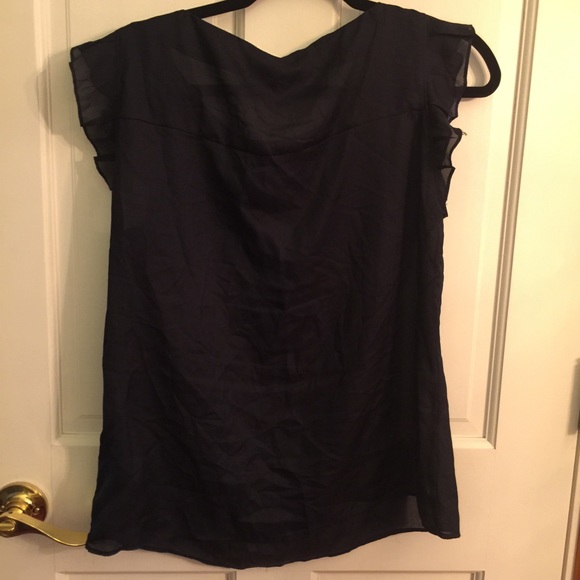 Banana Republic black blouse. - Picture 3 of 3