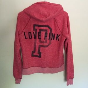 *NEEDS TO GO* Zip-up Pink sweatshirt