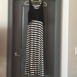 Striped Maxi Dress