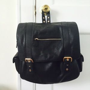 BDG Vegan Backpack with Gold Hardware