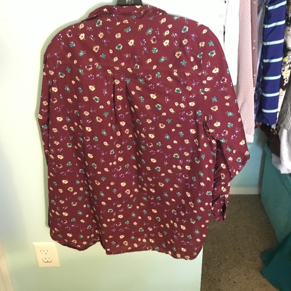 Floral Button Down - Picture 3 of 3