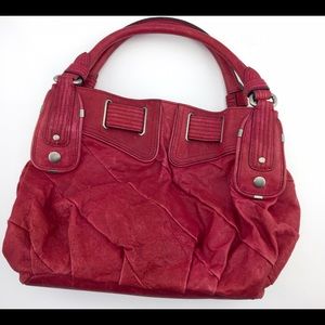 Juicy Couture pink leather