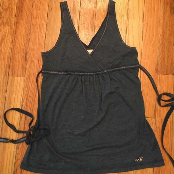 Blue Hollister tank