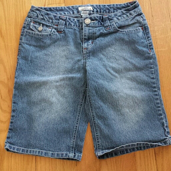 Denim bermuda shorts 9