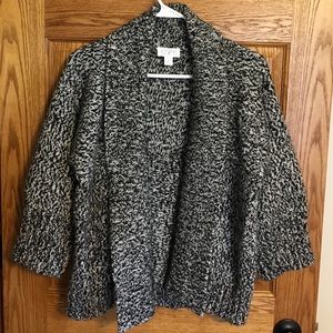 Black and White Loft Sweater