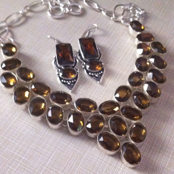 Jewelry - RESERVED HOST PICK GoldenTopaz stunning! SALE