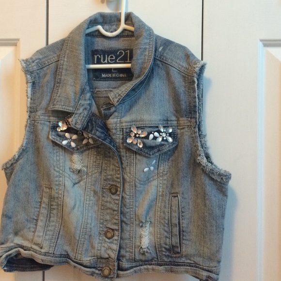 Jean jacket worn twice great condition