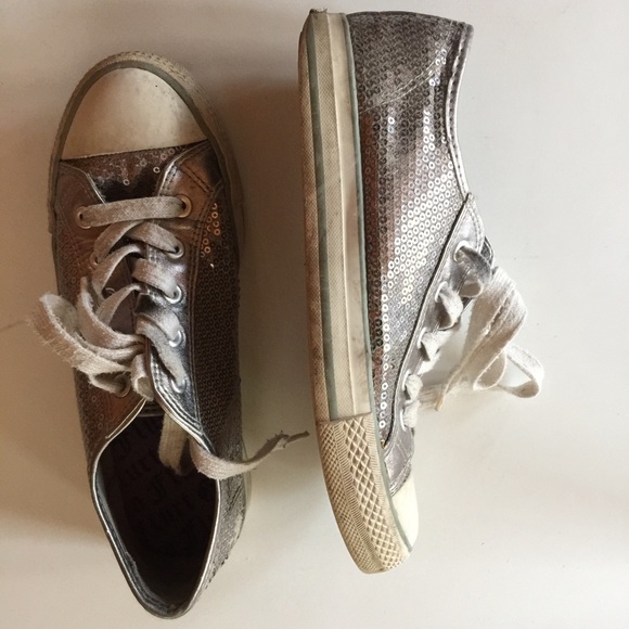 Sparkly Gotta Flurt Sneakers Shoe 6 - Picture 2 of 4