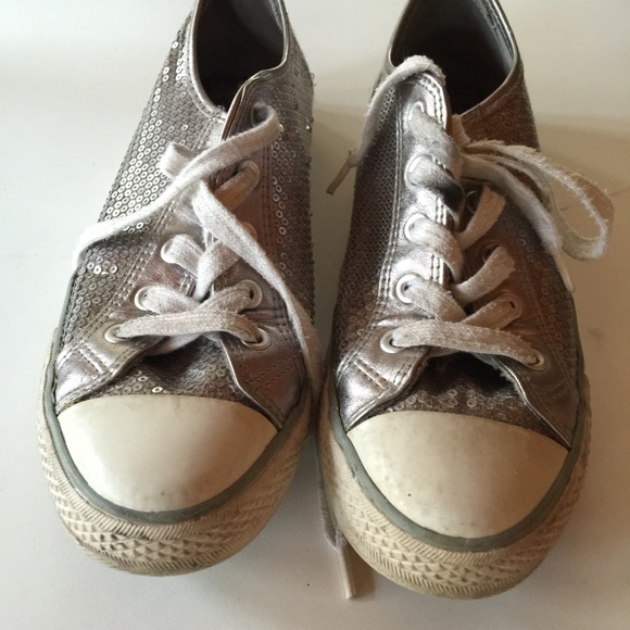 Sparkly Gotta Flurt Sneakers Shoe 6 - Picture 4 of 4