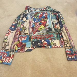 Marvel avengers long sleeve shirt