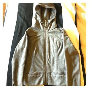 Gray Lululemon Zip Hoodie