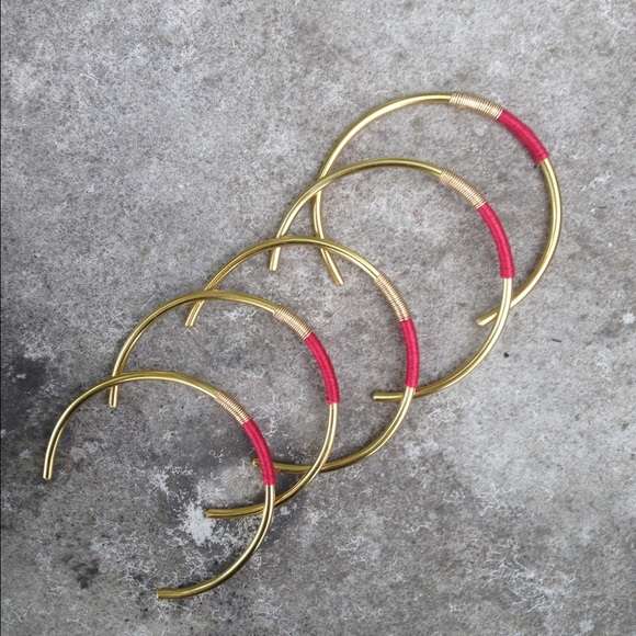 Beora Brass Cuff - Picture 2 of 3