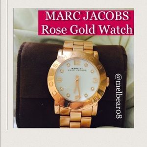 Marc Jacobs Mini Amy Rose Gold Watch