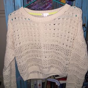 Cute cropped sweater