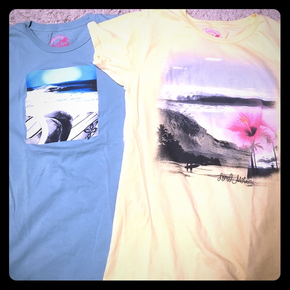 LOCAL MOTION HAWAII Bundled Tees Size XL