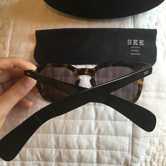 ❌SOLD❌ SEE Eyewear 1963 Tortoise Sunglasses - Picture 3 of 4