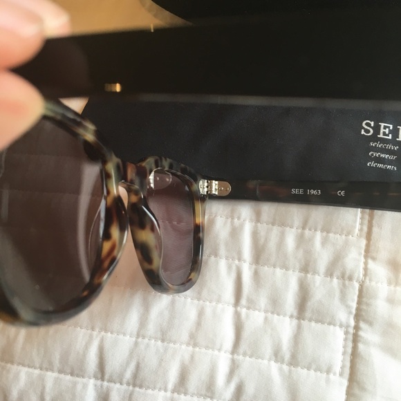 ❌SOLD❌ SEE Eyewear 1963 Tortoise Sunglasses - Picture 4 of 4