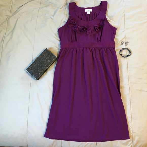 Loft Purple Dress