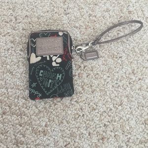 Coach wristlet