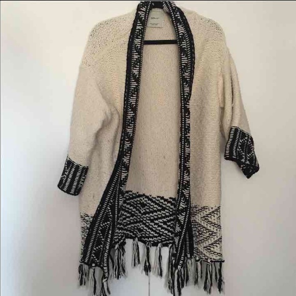 Zara Tribal Knit Cardigan
