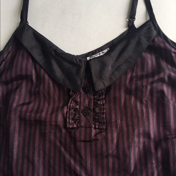 Ben Sherman striped silk tank