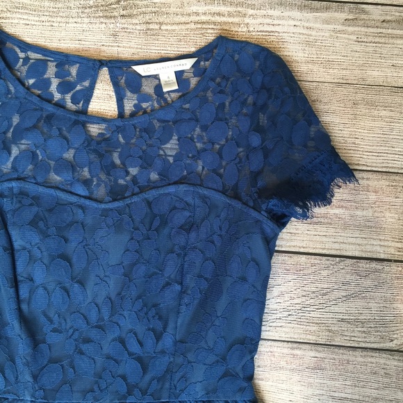 LC Lauren Conrad Dresses & Skirts - Blue Lace Dress