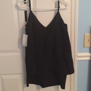 Amour Deep V Swing Dress