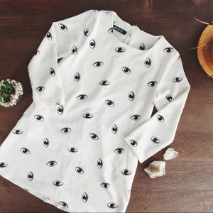 Mod Kenzo Inspired Eyeball Dress