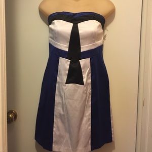 Charlotte Russe Large Color Block Dress ~ Size L