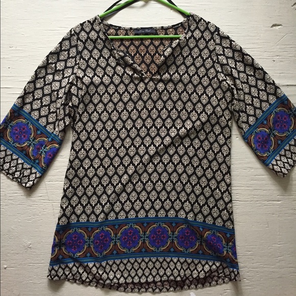 Ethnic Inspired Tunic Dress
