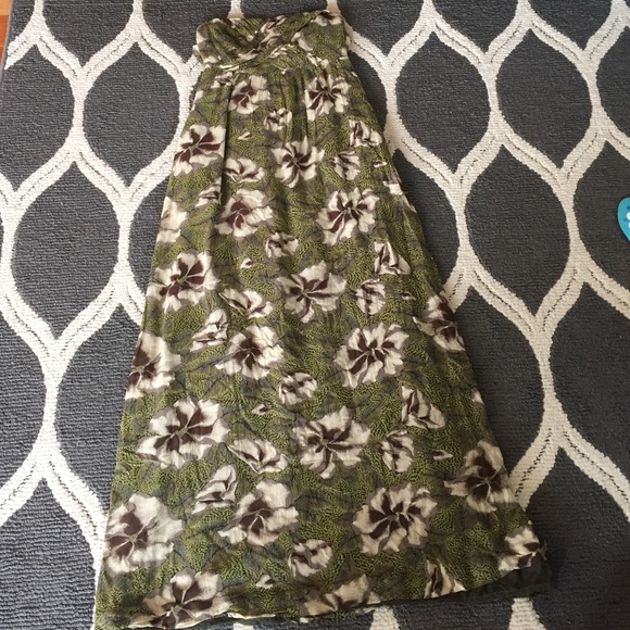 Anthropologie cultivated maxi