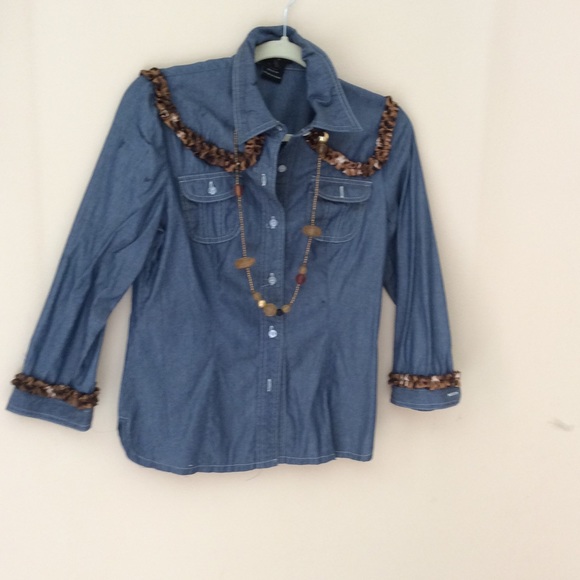 Neslay Paris Jean Blouse - Picture 4 of 4