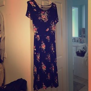 ASOS Floral Jersey Knit Dress