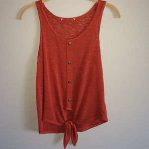 Burnt orange tank top !