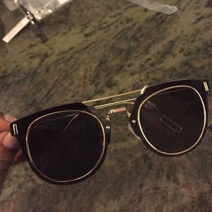 Prince Shades (Black And Gold)