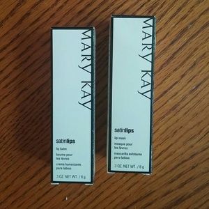 Satin lips balm and mask