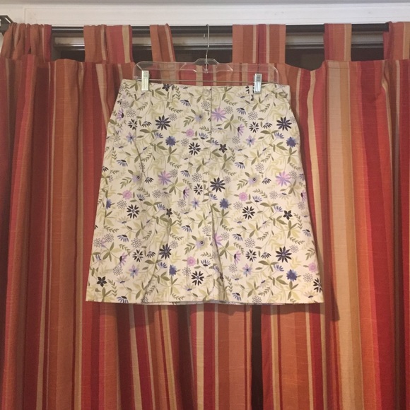 J.Jill printed skirt