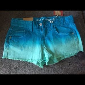 Ombre shorts.  Mossimo. Size 5. New